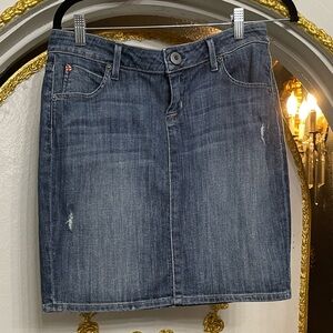 Hudson Denim Mini Skirt Size 28 / Small